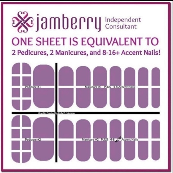 RARE Jamberry Nail Art Studio Designed Sunflower Print Nail Wraps - Picture 8 of 9